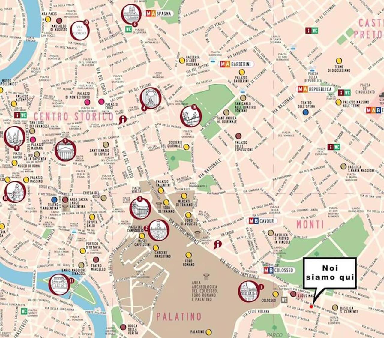 150 M Dal Colosseo - Appartamento Minerva Řím Exteriér fotografie
